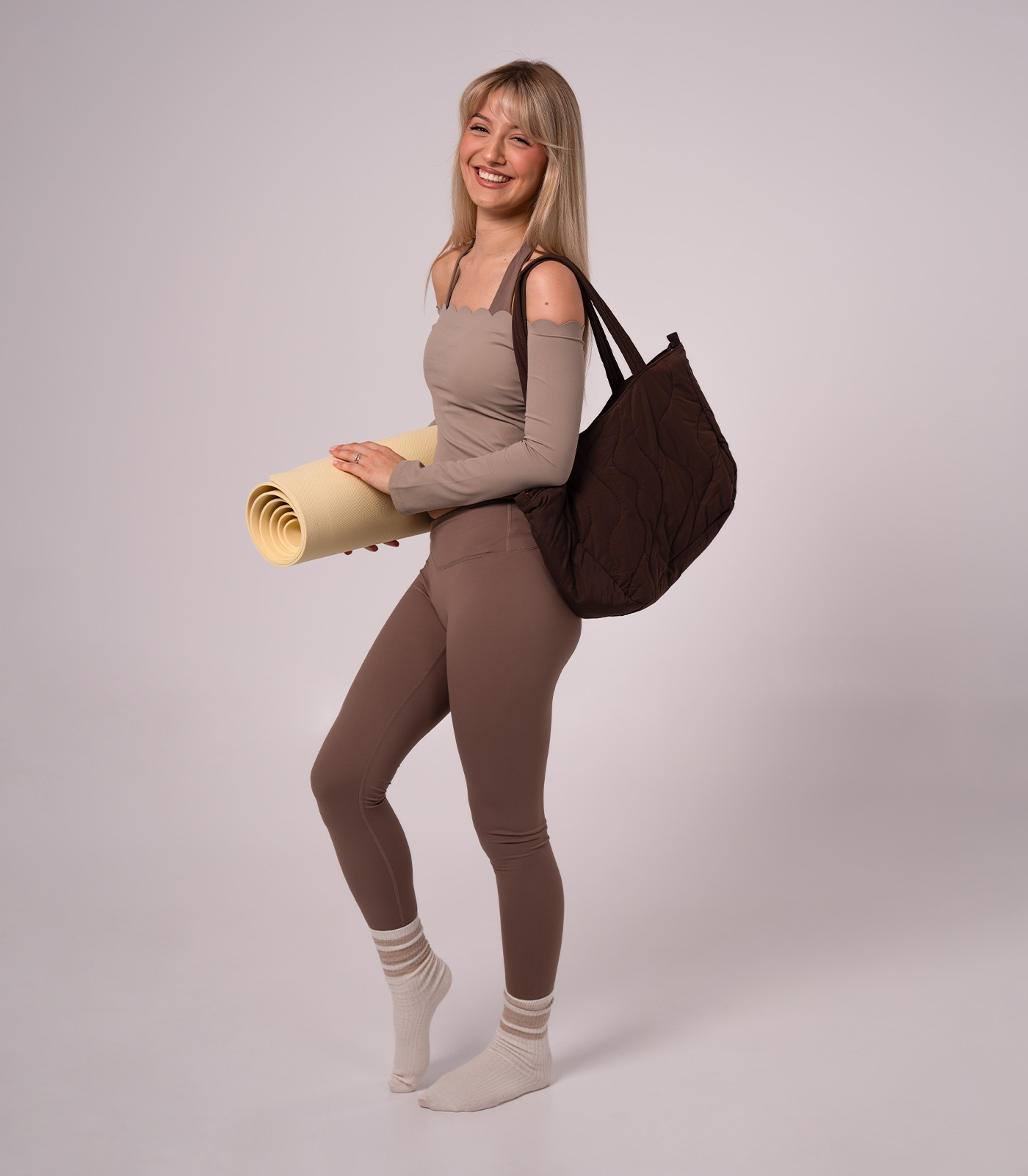 Almond Latte Leggings