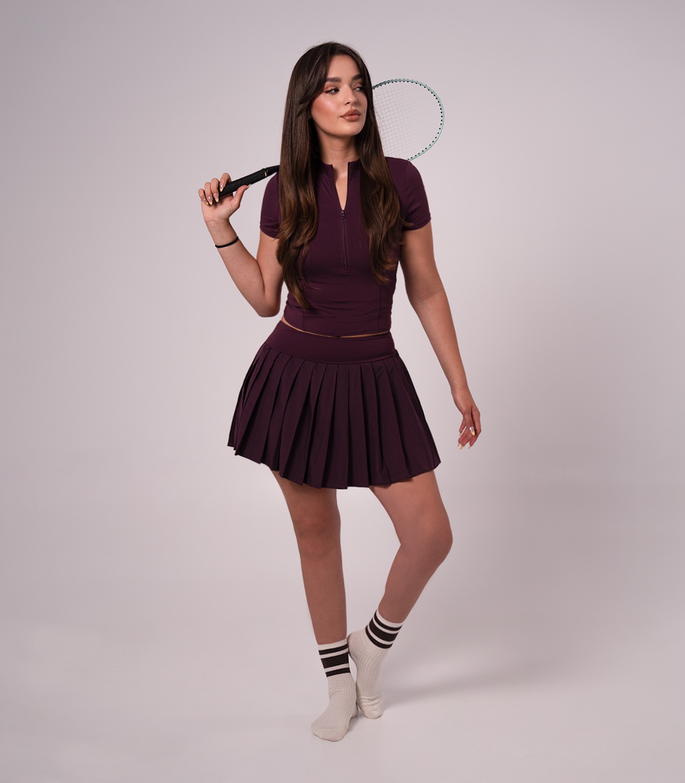 Plum Espresso Skort - Image 4