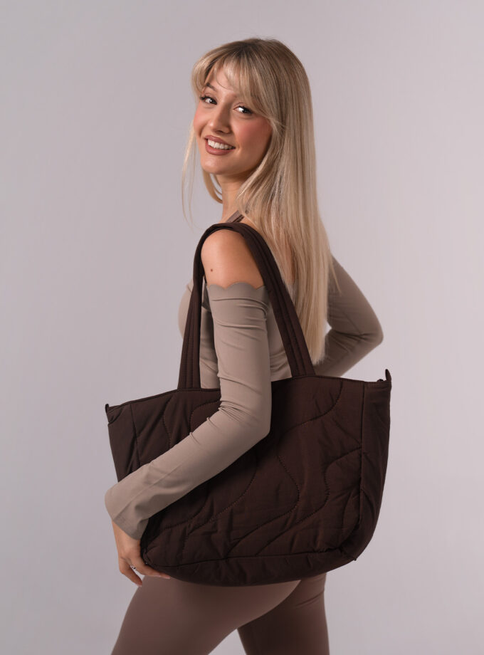 Espresso Quilted Bag