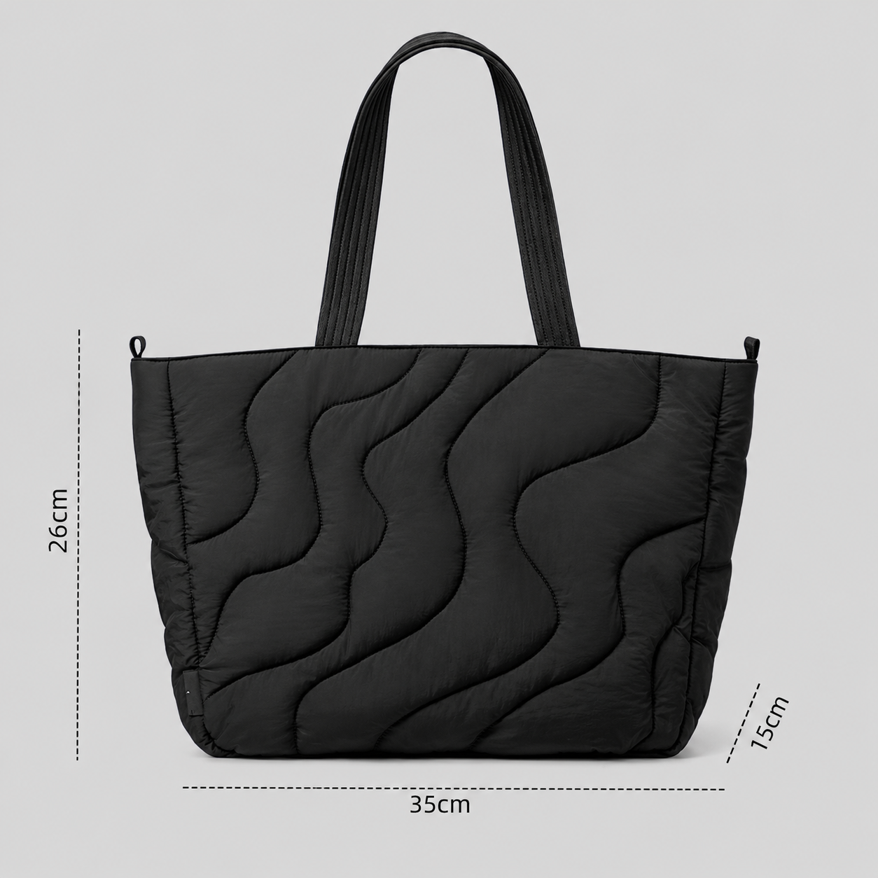 Midnight Quilted Bag - Image 3